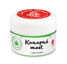 Konopná mast s kostivalem a chilli - svaly a klouby