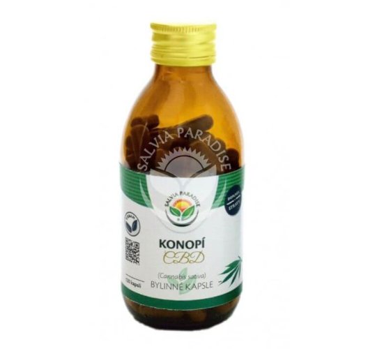 Konopí CBD - Cannabis sativa kapsle 120 ks