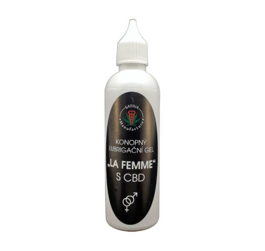 Konopný lubrikační gel s CBD 100 ml