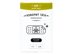 CBD náplasti 600 mg