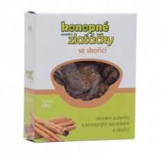 Konopné zlaťáčky se skořicí 130 g