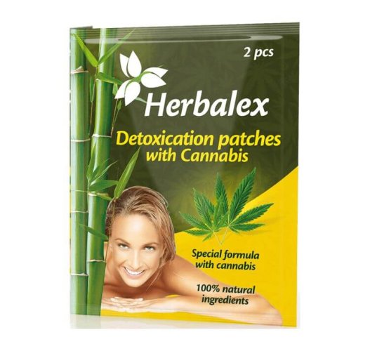 Herbalex detoxikační náplasti s konopím 2 ks
