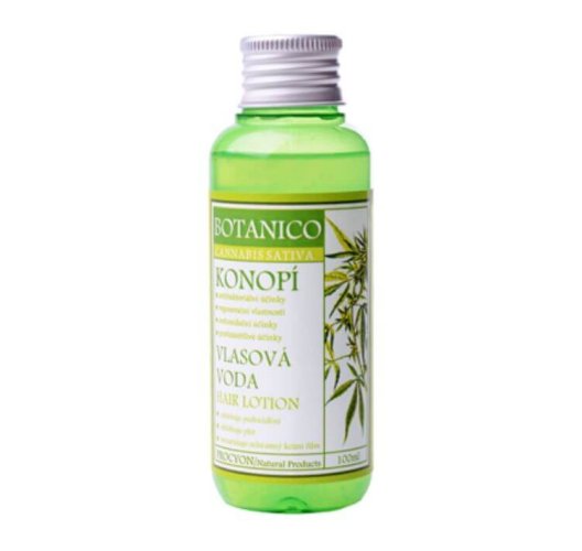 Konopná vlasová voda pro lepší růst 100 ml