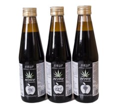 Ovocný sirup s konopím 250 ml - Hroznová příchuť