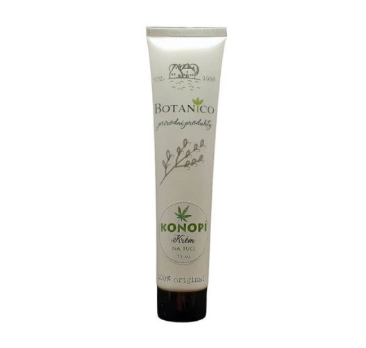Konopný krém na ruce výživný 75 ml