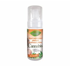Mycí odličovací pleťová krémová pěna CANNABIS 150 ml