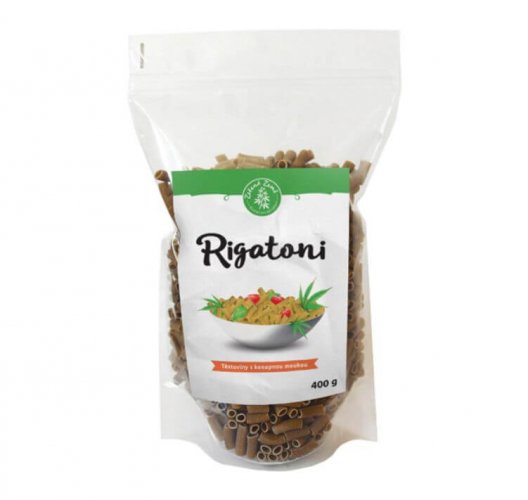 Konopné těstoviny - rigatoni 400 g