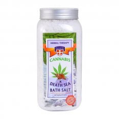 Konopná sůl do koupele se solí z Mrtvého moře 900 g