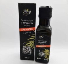Panenský konopný olej s chilli HABANERO 100 ml