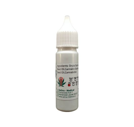 CBD olej 5 % 10 ml + 5 ml ZDARMA