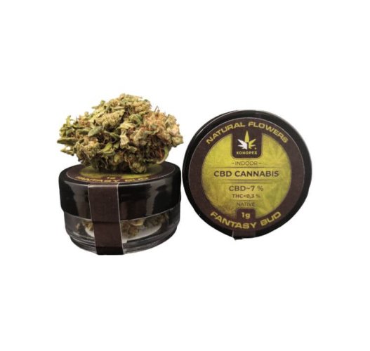 Květy konopí Fantasy Bud - Hmotnost: 1 g