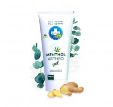 Menthol Arthro chladivý konopný gel 200 ml