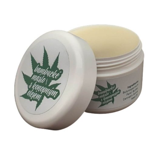 Bambucké máslo s konopným olejem 100 ml