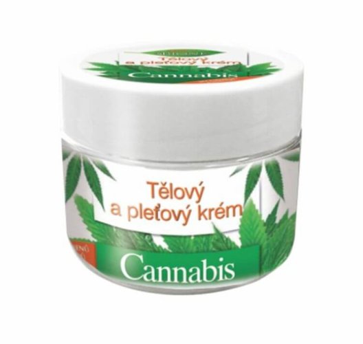 Tělový a pleťový krém CANNABIS 260 ml