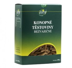 Bezvaječné konopné těstoviny - trubičky 400 g