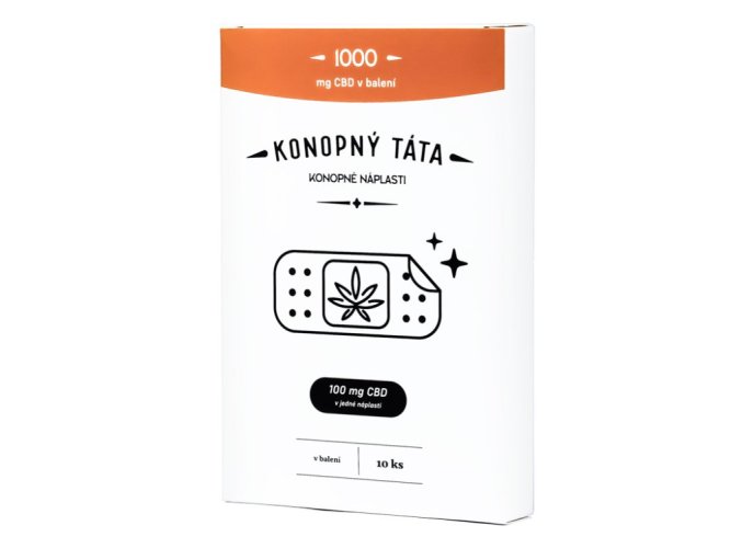 CBD náplasti 1000 mg