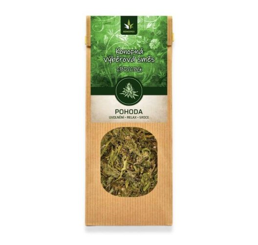 Pohoda – konopná výběrová směs (CBD+CBG) 30 g