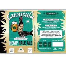 Cannicula - konopné pivo (PALE ALE) 1 l PET