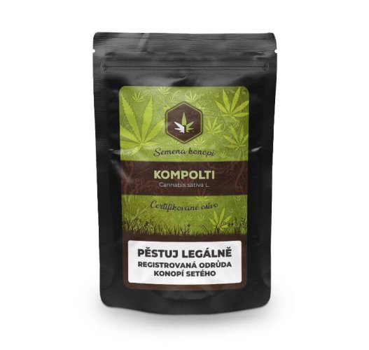 Kompolti - certifikované osivo konopí 10 g