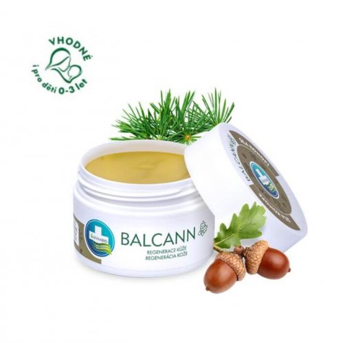 BalCann Bio konopná mast + dubová kůra 50 ml