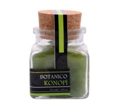 Kalamář s korkem aroma svíce - zelená konopí 100 ml