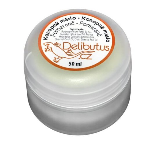 Konopné máslo pomeranč 50 ml
