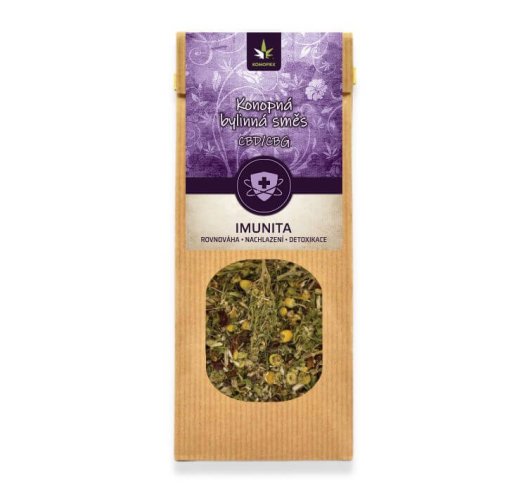 Imunita – konopná bylinná směs (CBD+CBG) 50 g