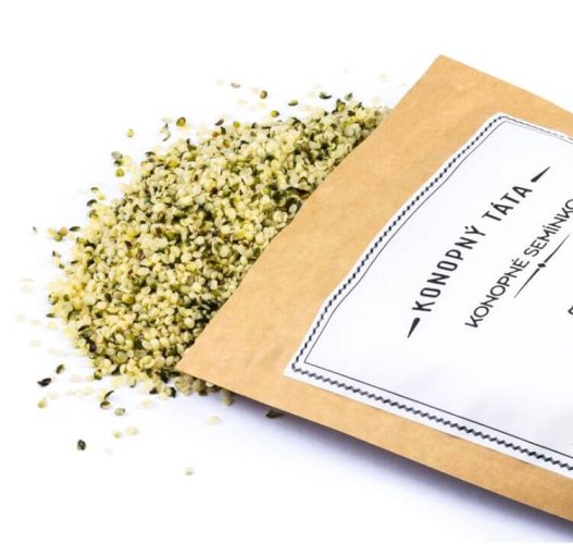 Konopné semínko loupané - Hmotnost: 500 g