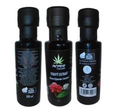 TEKUTÝ EXTRAKT Zázvor & jasmín s konopím 100 ml