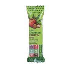 Raw konopná proteinová tyčinka - Jablko & Makadamový ořech 50 g