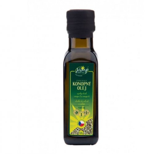 Konopný olej panenský - Objem: 100 ml