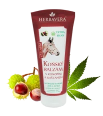 Koňský balzám s konopím, kostivalem a čertovým drápem 200 ml