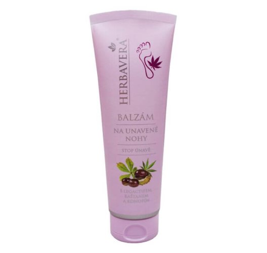 Konopný balzám na unavené nohy 120 ml