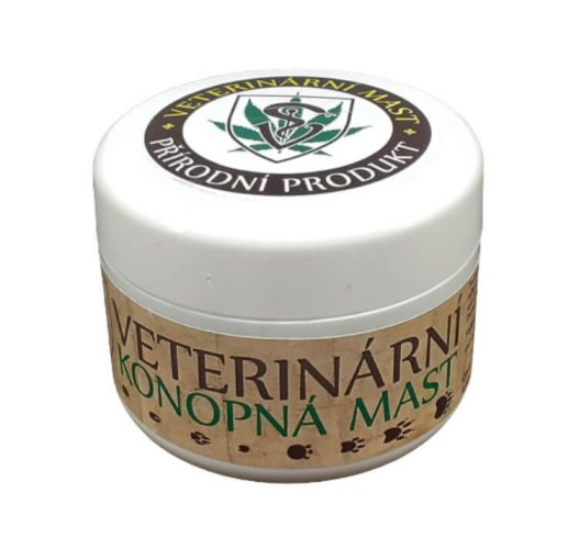 Veterinární konopná mast 100 ml