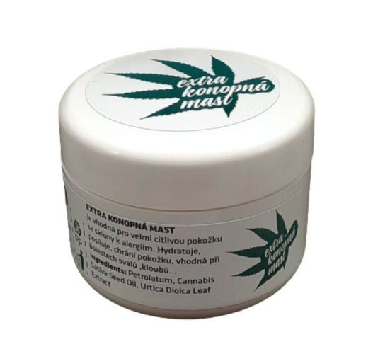 Konopná mast extra silná - Objem: 30 ml