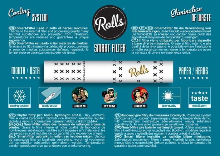 Rolls - 10 pack / 7 mm