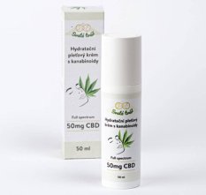 Hydratační pleťový krém s kanabinoidy 50 ml