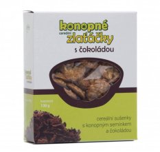 Konopné zlaťáčky s čokoládou 130 g