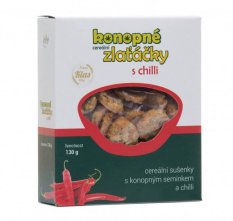 Konopné zlaťáčky s chilli 130 g