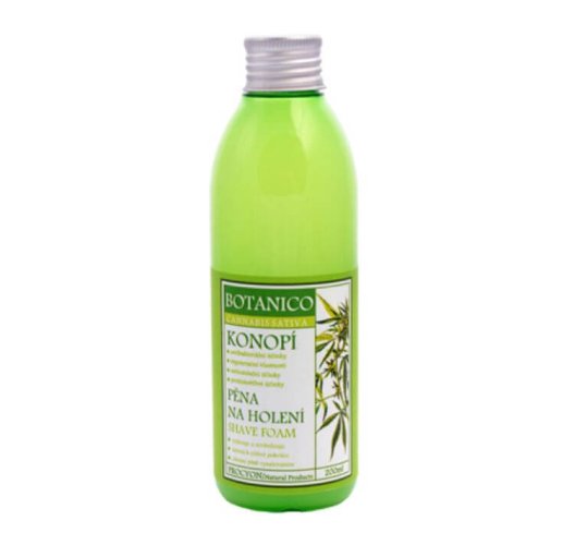 Konopná pěna na holení 200 ml