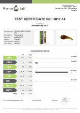 CBD Golden Amber extrakt 20 % (1000 mg) 5 ml