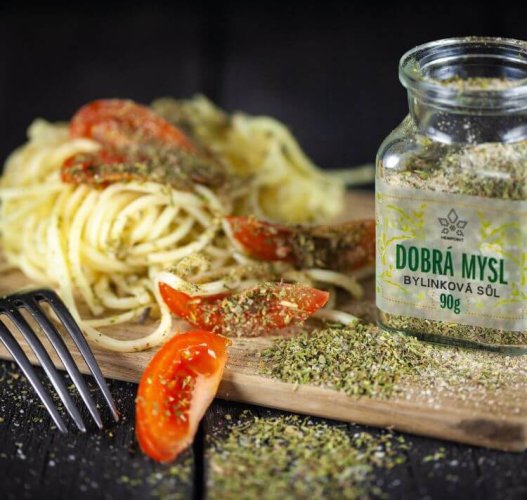 Bylinková konopná sůl pro dobrou mysl 90 g