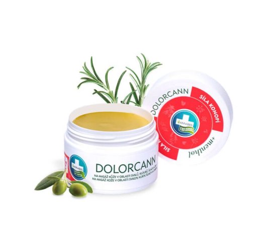 Dolorcann Bio konopná mast + mentol 50 ml