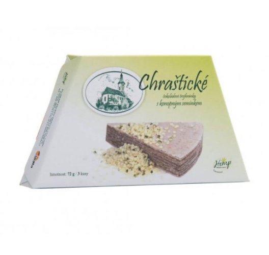 Chraštické trojhránky s konopným semínkem 72 g