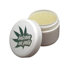 Konopný balzám na popraskané paty s protiplísňovým účinkem 30 ml