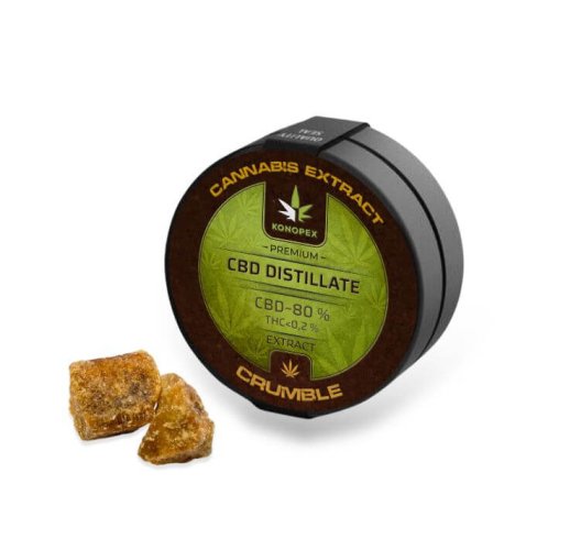 CBD Crumble 76 % 1 g
