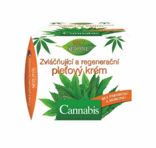 Zvláčňující a regenerační pleťový krém CANNABIS 51 ml