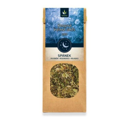 Spánek – konopná bylinná směs (CBD) 50 g