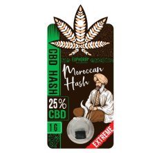 CBD Hash Moroccan (25 % CBD) 1 g