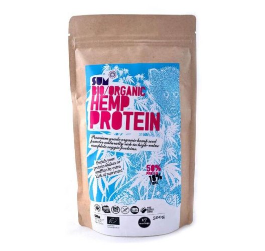 Konopný proteín BIO - Hmotnost: 500 g